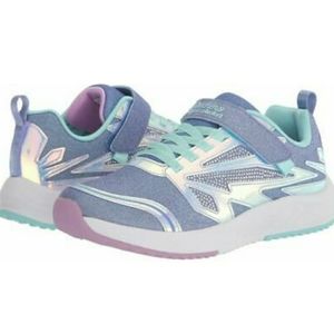 Skechers Speed Runner Sweet Freeze Sneaker - Lavender/Aqua Girl's/Youth Size 3